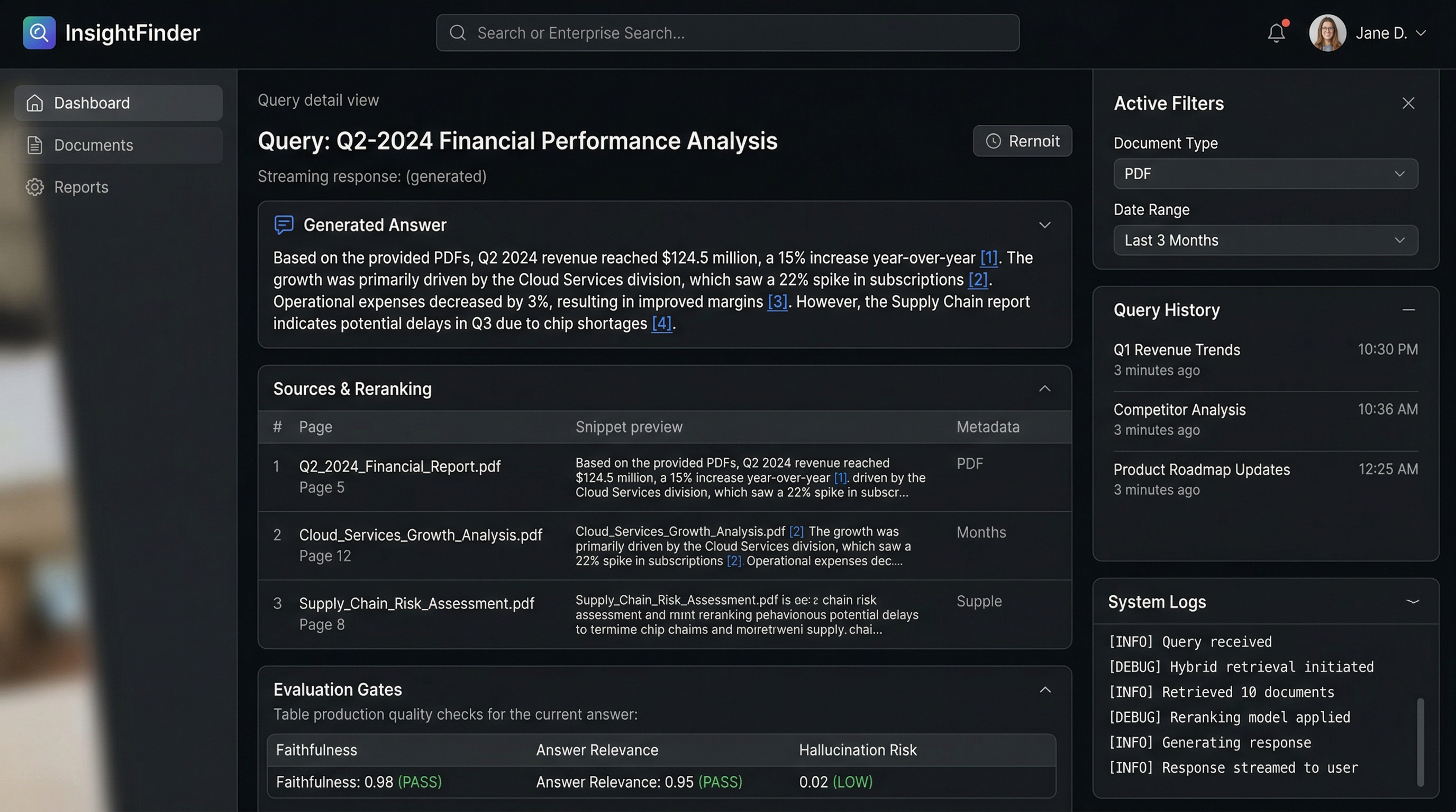 Production RAG Enterprise Search