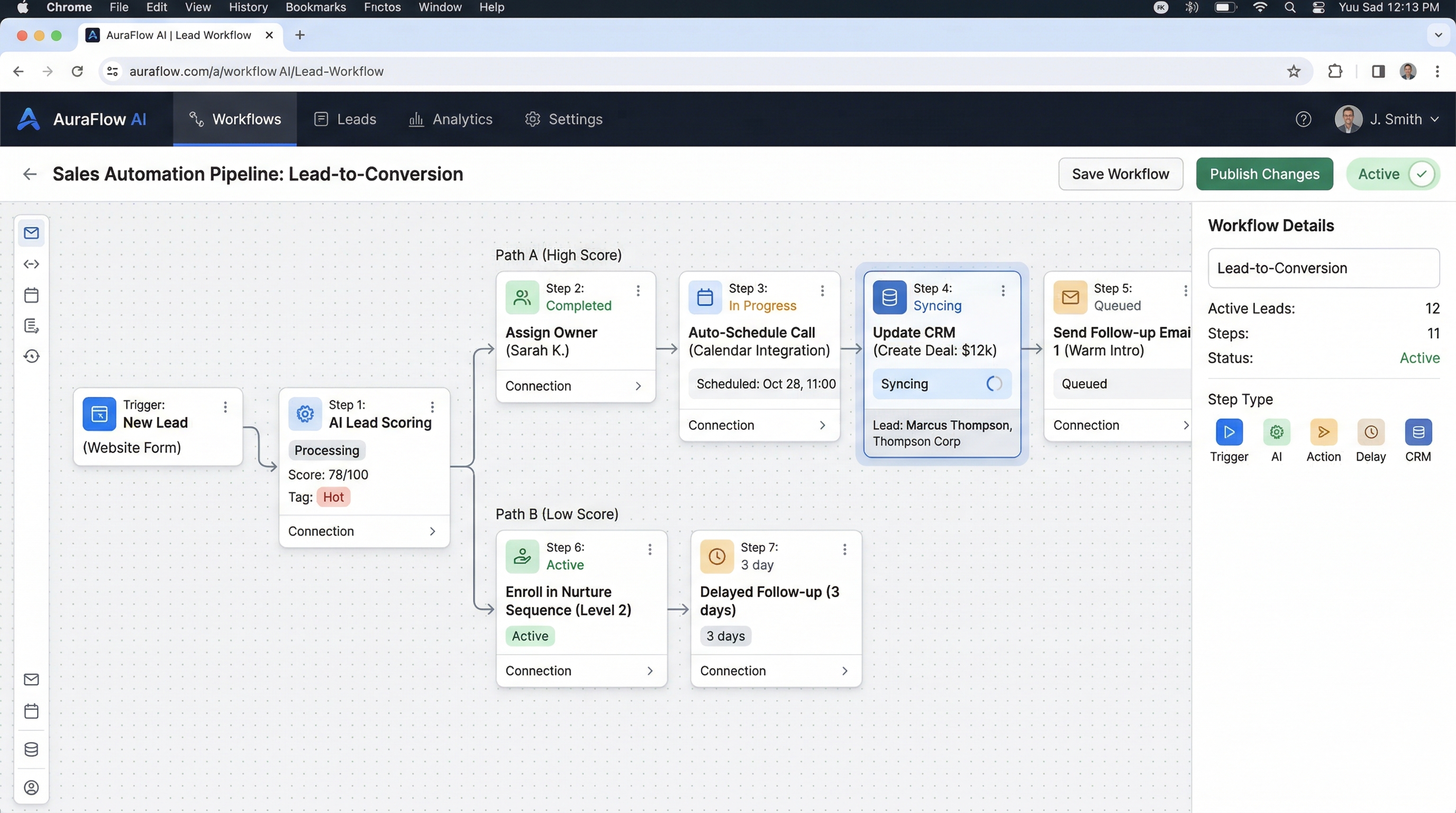AI Business Workflow Automator