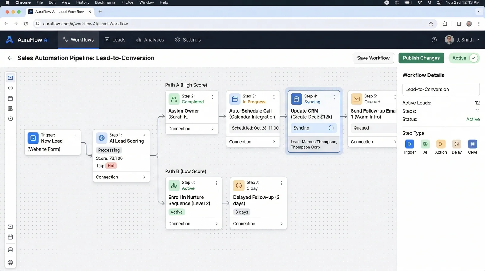 AI Business Workflow Automator